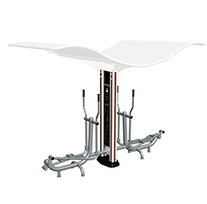 双柱坐推器(图3) 双柱坐推器(图3)