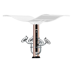 双柱坐推器(图2) 双柱坐推器(图2)