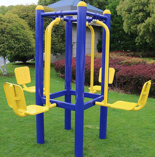 小区室外健身 中老年健身 学校健身器材 公园广场健身路径双人坐蹬